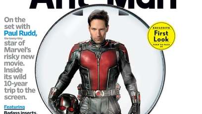 First look at Paul Rudd as Ant-Man on cover of Entertainment Weekly