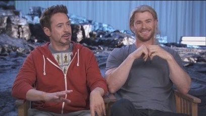 Entertainment Tonight goes behind-the-scenes with the cast of ‘Avengers: Age of Ultron’ (video)