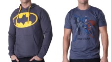 Giveaway: Enter to win Batman and Superman t-shirts