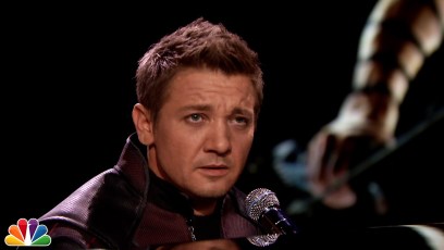 Jeremy Renner parodies Ed Sheeran and sings about Hawkeye’s powers (video)