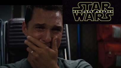 Matthew McConaughey reacts to the new Star Wars trailer, and a meme is born