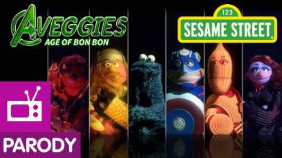 Sesame Street parodies The Avengers (video)