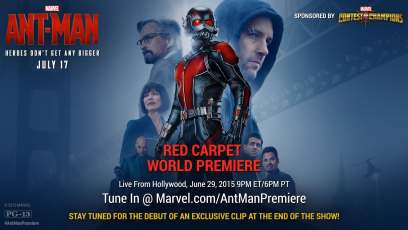 Watch the ‘Ant-Man’ red carpet premiere right here