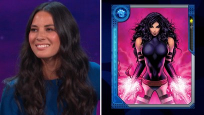 Olivia Munn describes getting lubed up for her ‘X-Men: Apocalypse’ costume (video)