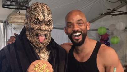 ‘Suicide Squad’ star Adewale Akinnuoye-Agbaje celebrates his birthday with new look at Killer Croc