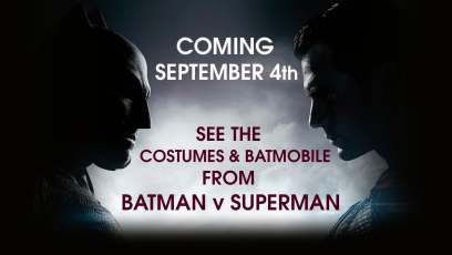 The ‘Batman v Superman’ costumes and Batmobile are coming to the WB Studio Tour this week