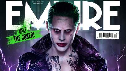New hi-res look at Jared Leto as the Joker in Empire magazine