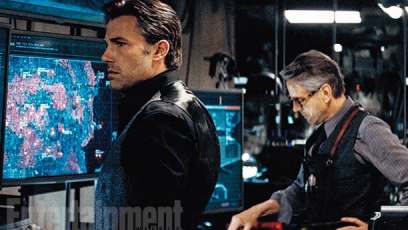 New Batcave images from ‘Batman v Superman’, plus interviews with Ben Affleck and Jeremy Irons