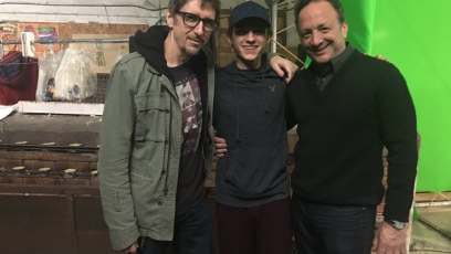 Spider-Man’s Tom Holland visits ‘Doctor Strange’ set (photo)