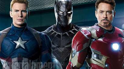 Iron Man, Captain America, and Black Panther grace the cover of Entertainment Weekly
