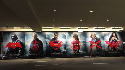 ‘Batman v Superman’ has taken over The Grove in Los Angeles