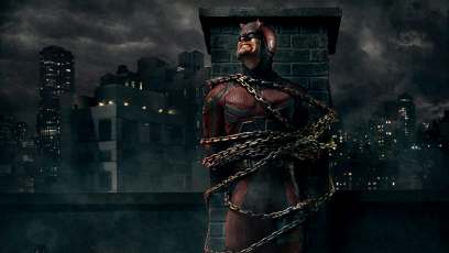 Daredevil is in chains in new promo video and poster
