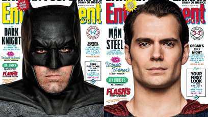 Batman and Superman grace latest cover of Entertainment Weekly