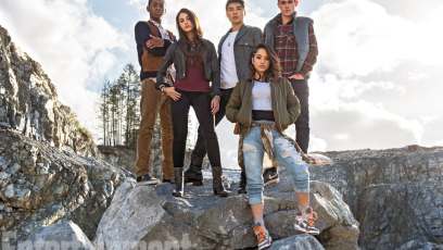 Here’s your first look at the new Power Rangers