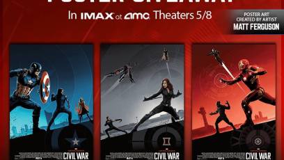 IMAX and AMC team up for exclusive ‘Captain America: Civil War’ posters