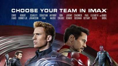 Heroes stand tall in ‘Captain America: Civil War’ IMAX poster