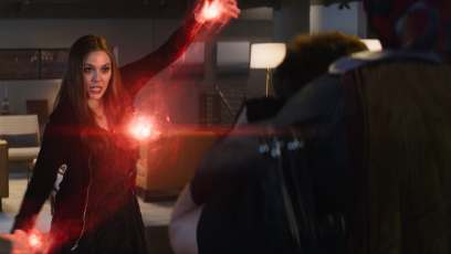 Elizabeth Olsen and Paul Bettany bring new ‘Captain America: Civil War’ clip to GMA