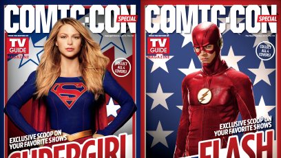 ‘Supergirl’ and ‘The Flash’ get special Comic-Con TV Guide covers