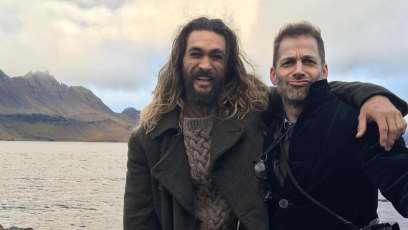 Jason Momoa and Zack Snyder pose in Iceland for ‘Justice League’
