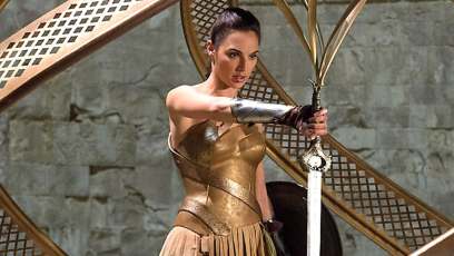 Gal Gadot steals a “god killer” sword in new ‘Wonder Woman’ photo