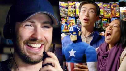 Chris Evans pranks comic fans for a good cause