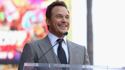 Chris Pratt’s star lords over the Hollywood Walk of Fame