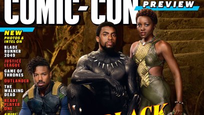 All hail Black Panther, ruler of EW’s Comic-Con double issue