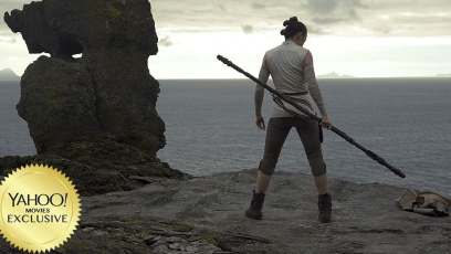 Rey trains on Ahch-To in new ‘Star Wars: The Last Jedi’ image