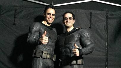 Ben Affleck’s ‘Justice League’ Batman stunt double shares behind-the-scenes photo for Batman Day