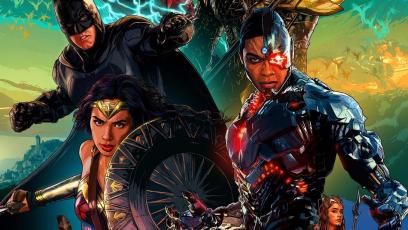 ‘Justice League’ poster from Dolby features Mera, the Batmobile, and more