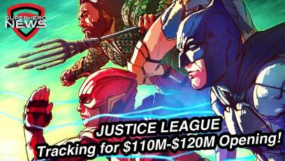 ‘Justice League’ box office tracking projects $110M – $120M opening weekend!