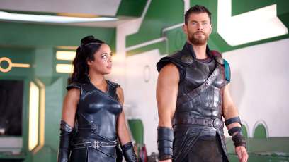 ‘Thor: Ragnarok’ stars Chris Hemsworth and Tessa Thompson reunite for ‘Men in Black’ spinoff