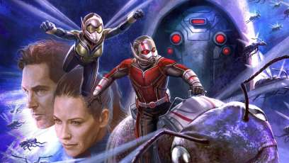 Stunning slip cover revealed for The Art of ‘Ant-Man and the Wasp’ book