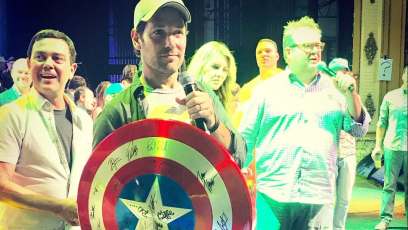 Paul Rudd raises $53,000 for charity by auctioning off Avengers-signed Captain America shield