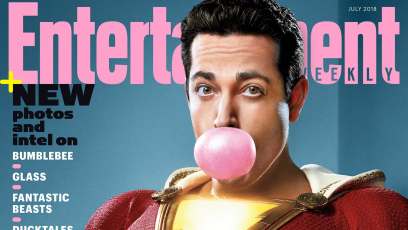 Zachary Levi is Shazam on Entertainment Weekly’s Comic-Con issue cover