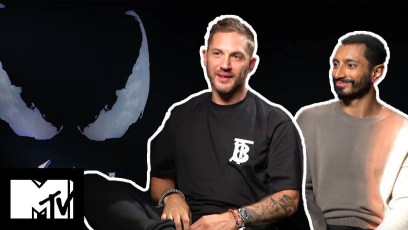 Tom Hardy and Riz Ahmed go speed dating and talk ‘Avengers’ crossover (video)