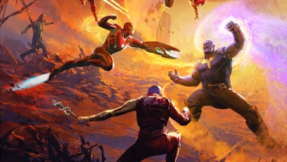 Art of ‘Avengers: Infinity War’ book gets an appropriately epic cover