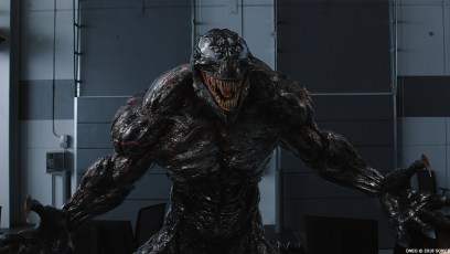 ‘Venom’ battles Riot in new hi-res images from the Sony Pictures film