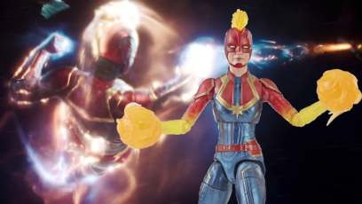 ‘Captain Marvel’ Goes Binary in Walmart Exclusive Marvel Legends Figure from Hasbro