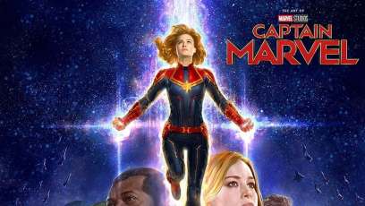 The Art of ‘Captain Marvel’ Book Cover Released and It’s Gorgeous